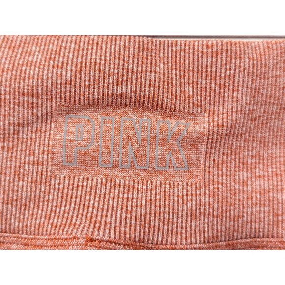 Pink Active Seamless High-Waisted Leggings Rust Orange Heathered Womens S Stretc - Picture 5 of 7